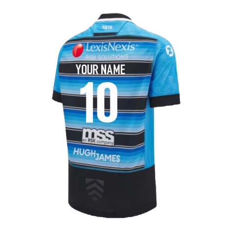 2024-2025 Cardiff Blues Home Rugby Replica Shirt (Kids) (Your Name)_2