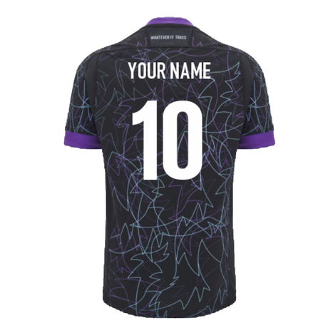 2024-2025 Glasgow Warriors Rugby Training Jersey (Navy) - Kids (Your Name)_2