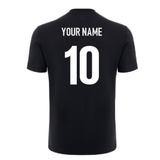 2024-2025 Glasgow Warriors Ath Idra Cotton Shirt (Black) (Your Name)_2