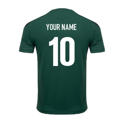 2024-2025 Connacht Rugby Dry Training Tee (Green) (Your Name)_2