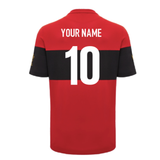 2024-2025 Wales Rugby Leisure T-Shirt (Red) (Your Name)_2