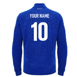 2024-2025 Italy Rugby LS Cotton Home Shirt (Your Name)_2