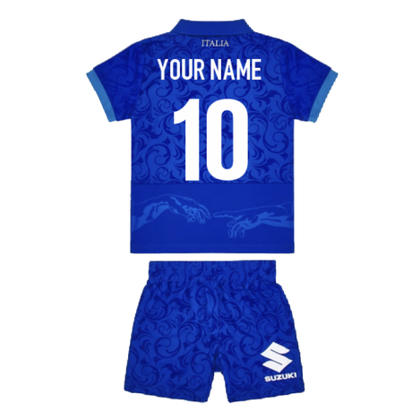 2024-2025 Italy Rugby Home Mini Kit (Your Name)_2