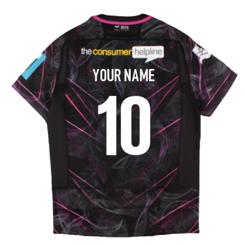 2024-2025 Ospreys Rugby Home Slim Fit Shirt (Your Name)_2