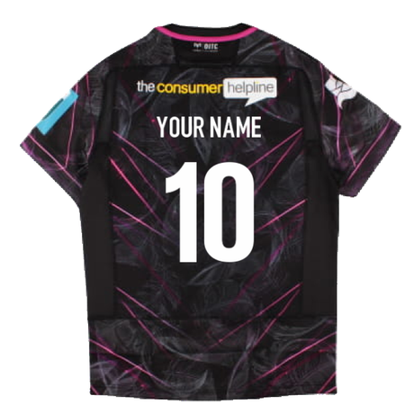 2024-2025 Ospreys Rugby Home Slim Fit Shirt (Your Name)_2
