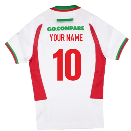 2024-2025 Wales Rugby WRU Away Slim Fit Shirt (Womens) (Your Name)_2