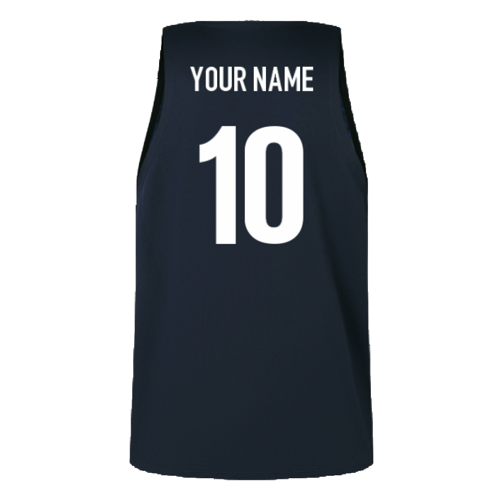 2024-2025 British and Irish Lions Poly Singlet (Navy) (Your Name)_2