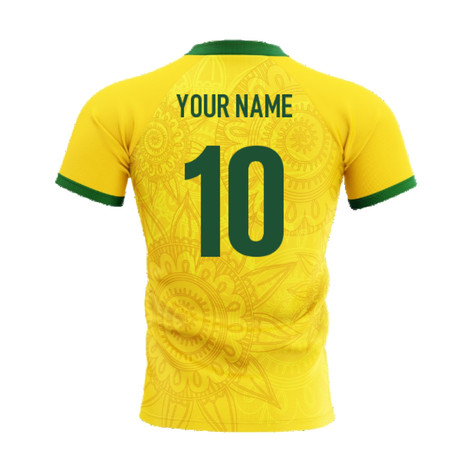2024-2025 Wallabies Australia Home Rugby Shirt Kids Short Sleeve (Your Name)_2