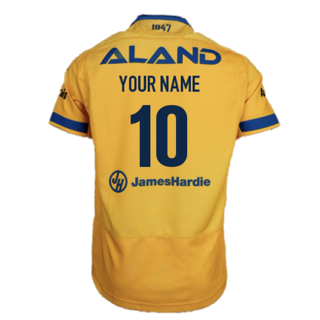 2025 Parramatta Eels Mens NRL Away Rugby Jersey (Your Name)_2