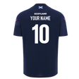 2025-2026 Scotland Rugby Training Poly Shirt (Navy) (Your Name)_0