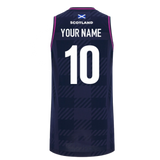 2025-2026 Scotland Rugby Basketball Singlet (Navy) (Your Name)_0