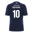 2025-2026 Scotland Rugby Training Shirt (Navy) - Womens (Your Name)_0