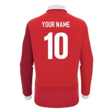 2025-2026 Wales Home Cotton LS Rugby Shirt (Your Name)_0