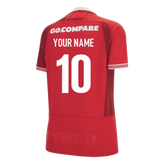 2025-2026 Wales WRU Home Rugby Shirt (Womens) (Your Name)_0