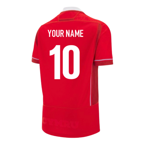 2025-2026 Wales Home WRWC Replica Rugby Shirt (Your Name)_0