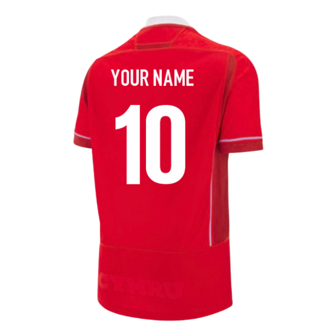 2025-2026 Wales Home WRWC Replica Rugby Shirt (Your Name)_0