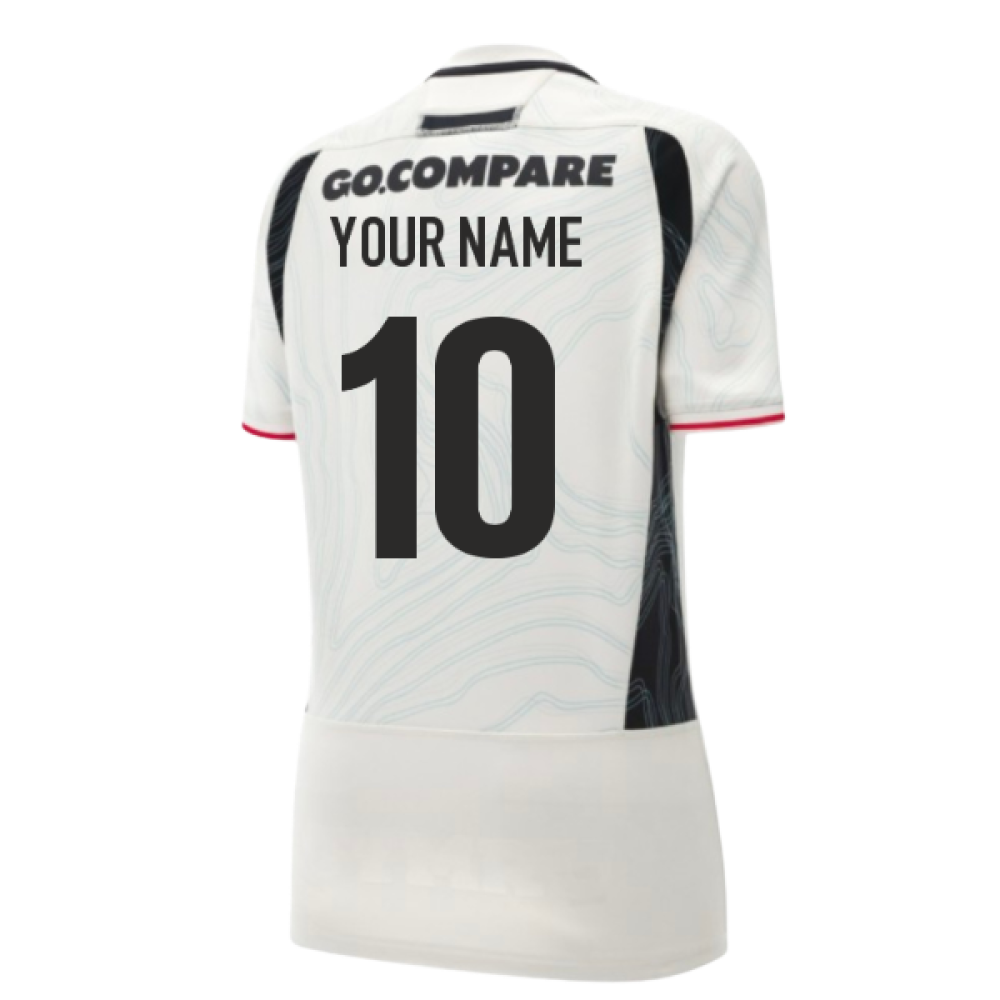 2025-2026 Wales WRU Away Rugby Shirt (Womens) (Your Name)_0