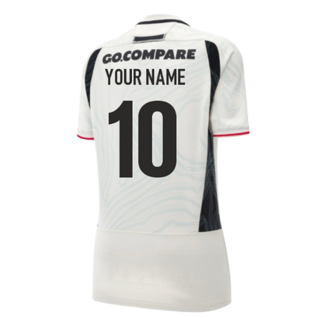 2025-2026 Wales WRU Away Rugby Shirt (Womens) (Your Name)_0