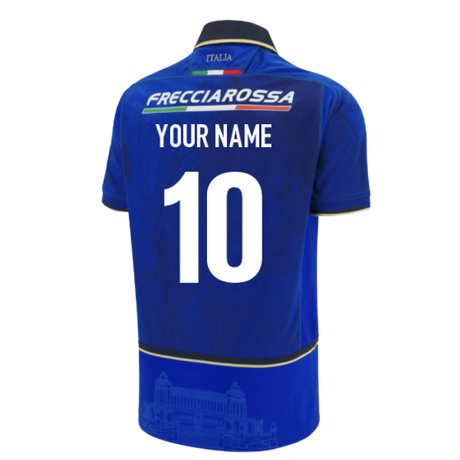 2025-2026 Italy FIR Rugby Home Replica Shirt (Your Name)_0