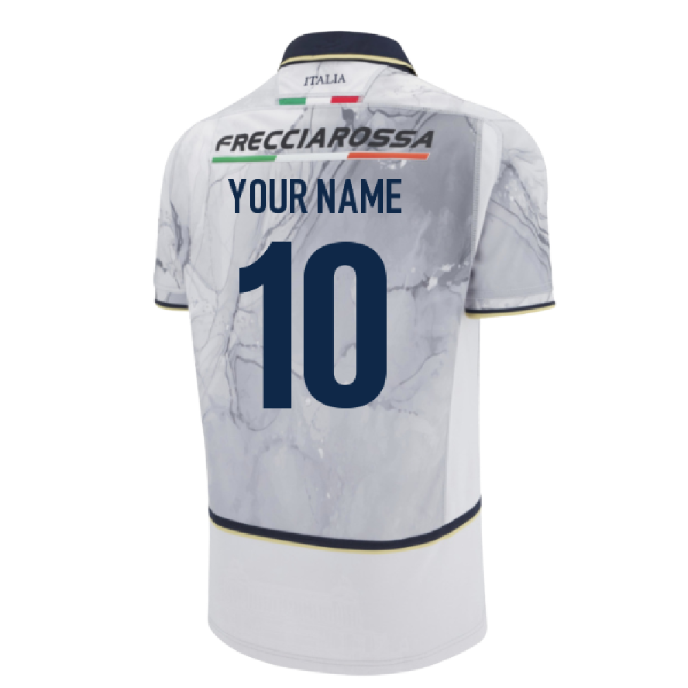 2025-2026 Italy FIR Away Rugby Shirt (Kids) (Your Name)_0