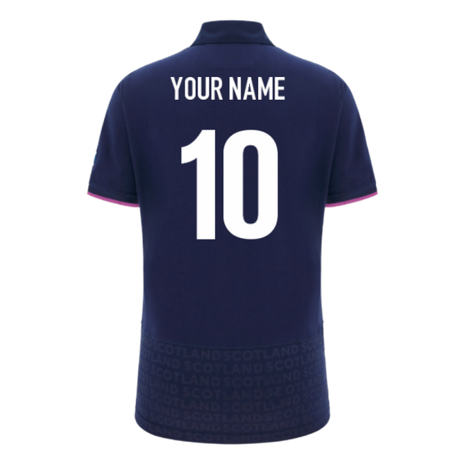 2025-2026 Scotland Home Cotton Rugby Shirt (Womens) (Your Name)_0