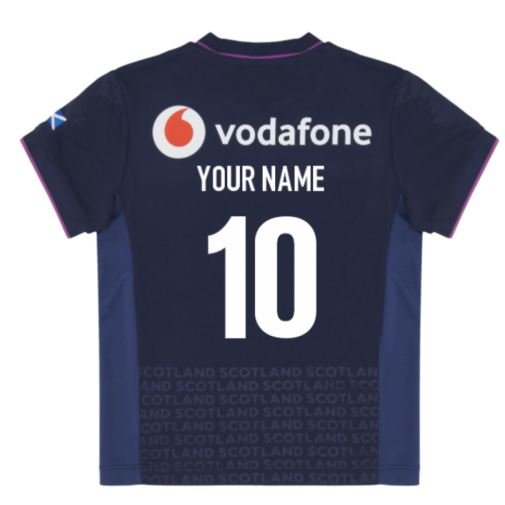 2025-2026 Scotland Rugby Home Box Mini Shirt (Your Name)_0