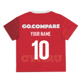 2025-2026 Wales WRU Home Baby Rugby Shirt (Your Name)_0