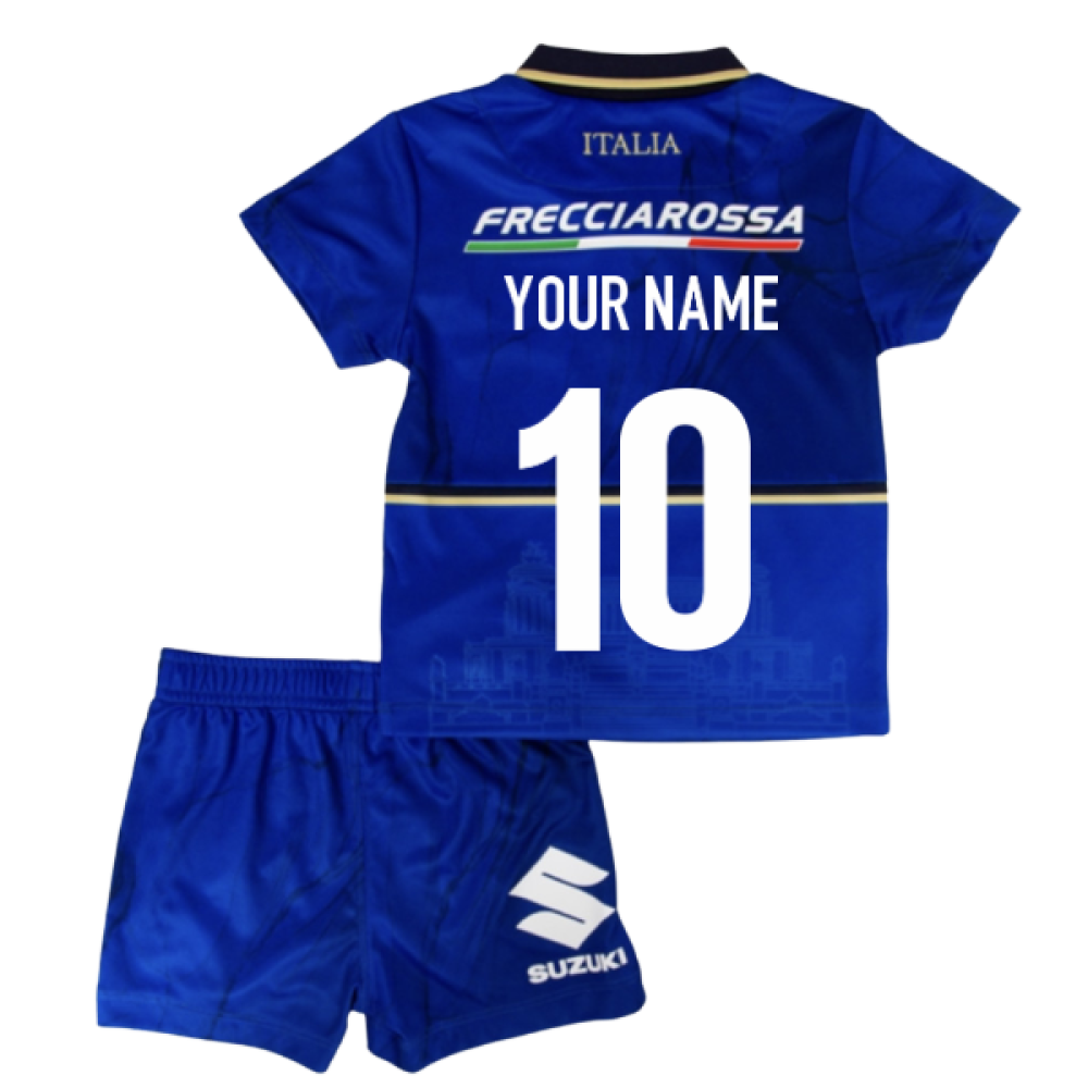 2025-2026 Italy Rugby FIR Home Mini Kit (Your Name)_0