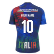 2025-2026 Italy Rugby Training Shirt (Navy) (Your Name)_0