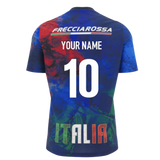 2025-2026 Italy Rugby Training Shirt (Navy) (Your Name)_0