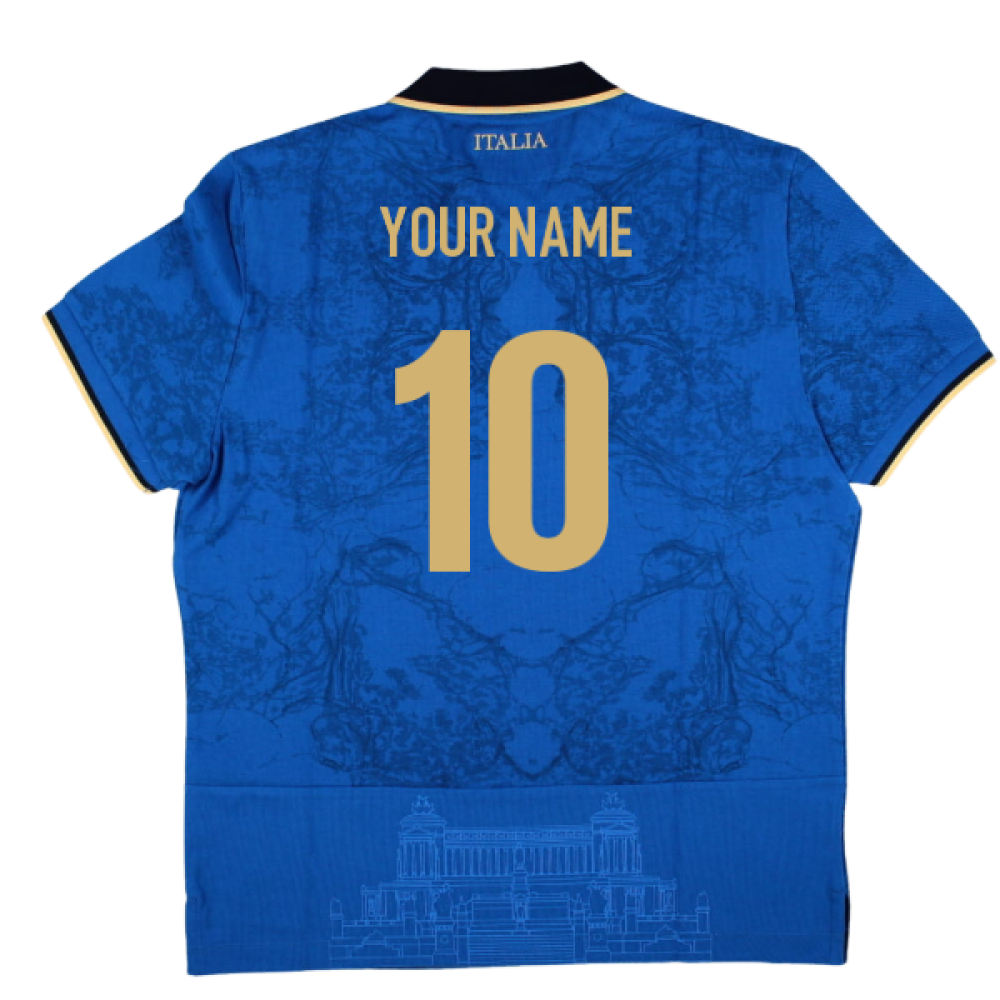 2025-2026 Italy FIR Home Cotton Rugby Shirt (Your Name)_0