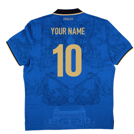 2025-2026 Italy FIR Home Cotton Rugby Shirt (Your Name)_0