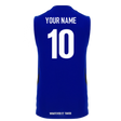 2025-2026 Glasgow Warriors Rugby Sleveless Shirt (Blue) (Your Name)_0