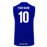 2025-2026 Glasgow Warriors Rugby Sleveless Shirt (Blue) (Your Name)_0