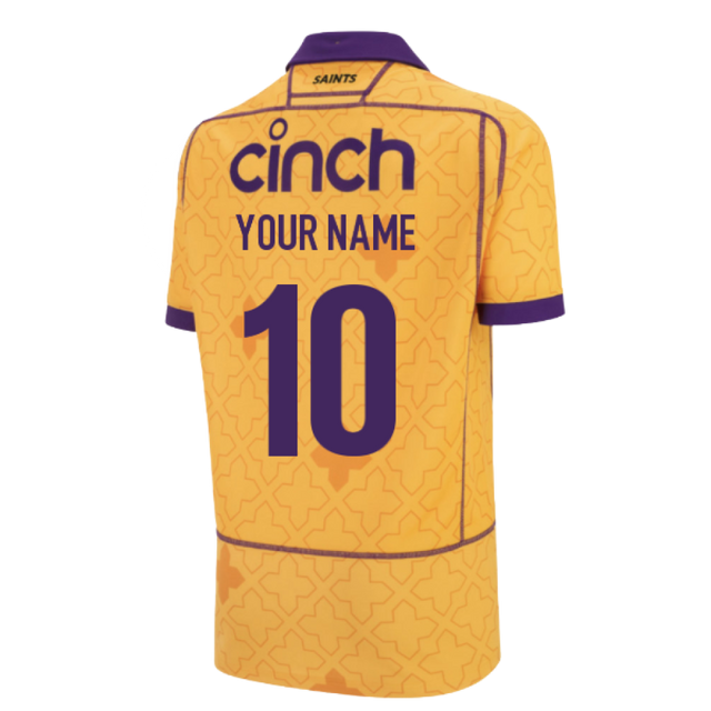 2025-2026 Northampton Saints Away Rugby Shirt (Your Name)_0