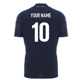 2025-2026 Edinburgh Rugby Training Poly Shirt (Navy) (Your Name)_0