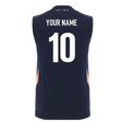 2025-2026 Edinburgh Rugby Sleeveless Shirt (Navy) (Your Name)_0