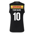 2025-2026 Harlequins Pre Match Sleeveless Tee (Caviar) (Your Name)_0