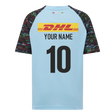 2025-2026 Harlequins Rugby Training Shirt (Sky Blue) (Your Name)_0