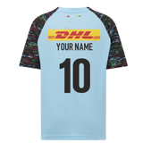 2025-2026 Harlequins Rugby Training Shirt (Sky Blue) (Your Name)_0