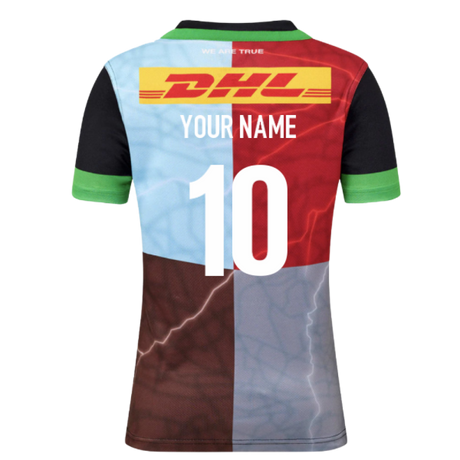 2025-2026 Harlequins Home Rugby Shirt (Kids) (Your Name)_0