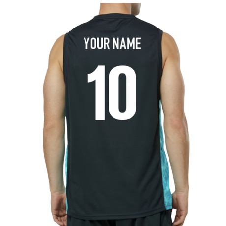 2025-2026 Leinster Performance Sleeveless Tee (Blue Graphite) (Your Name)_0