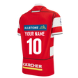 2025-2026 Gloucester Rugby Poly Home Shirt - Kids (Your Name)_0