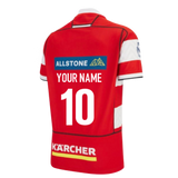 2025-2026 Gloucester Rugby Poly Home Shirt (Your Name)_0