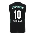 2025-2026 Ospreys Training Poly Sleeveless Shirt (Black) (Your Name)_0