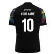 2025-2026 Cardiff Blues Rugby Training Tee (Black) (Your Name)_0