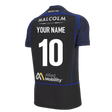 2025-2026 Glasgow Warriors Home Slim Fit Rugby Shirt (Your Name)_0