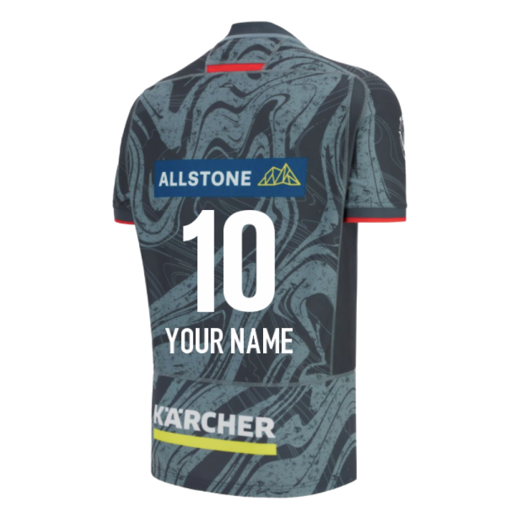 2025-2026 Gloucester Rugby Euro Replica Shirt (Your Name)_0