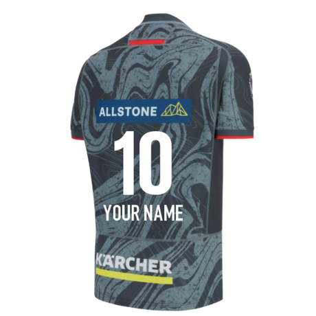 2025-2026 Gloucester Rugby Euro Replica Shirt (Your Name)_0