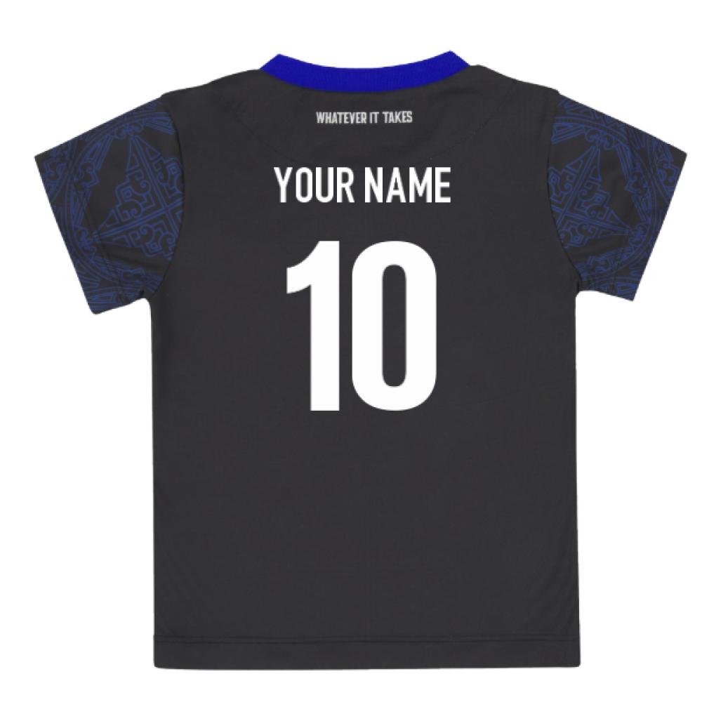 2025-2026 Glasgow Rugby Home Mini Shirt (Little Kids) (Your Name)_0